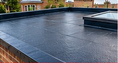 Modern home roof and exterior