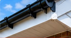 House exterior and roofline details